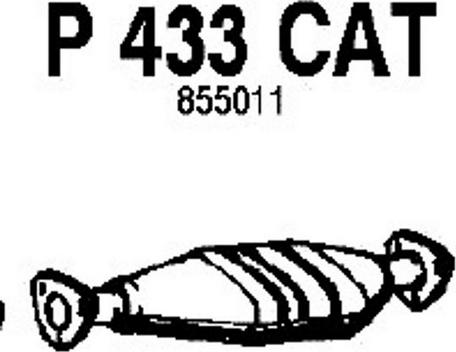 Fenno P433CAT - Katalizators www.autospares.lv