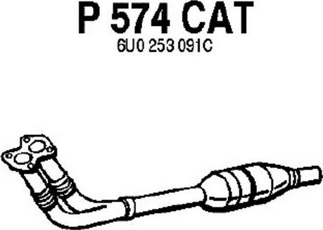 Fenno P574CAT - Katalizators www.autospares.lv