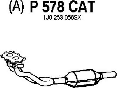 Fenno P578CAT - Katalizators www.autospares.lv