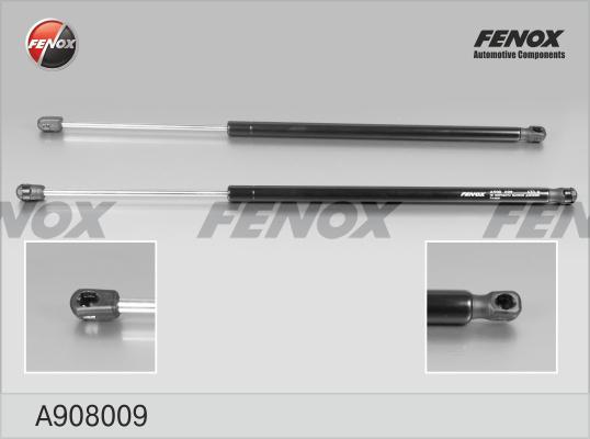 Fenox A908009 - Gāzes atspere, Bagāžas / Kravas nodalījuma vāks www.autospares.lv