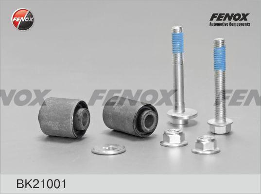 Fenox BK21001 - Сайлентблок, рычаг подвески колеса www.autospares.lv