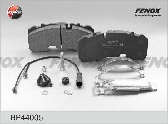 Fenox BP44005 - Bremžu uzliku kompl., Disku bremzes www.autospares.lv