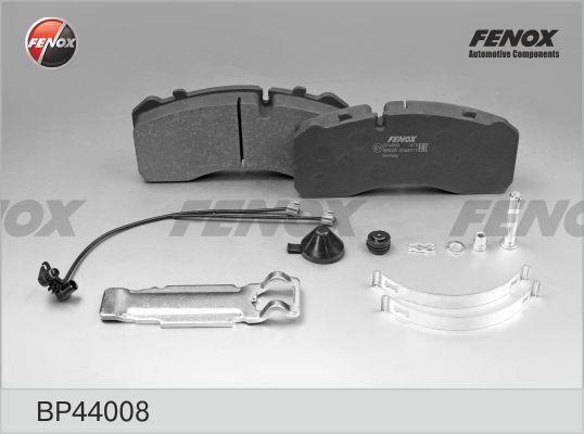 Fenox BP44008 - Brake Pad Set, disc brake www.autospares.lv