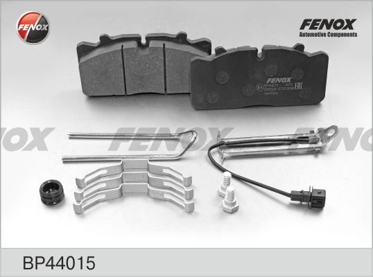 Fenox BP44015 - Bremžu uzliku kompl., Disku bremzes www.autospares.lv