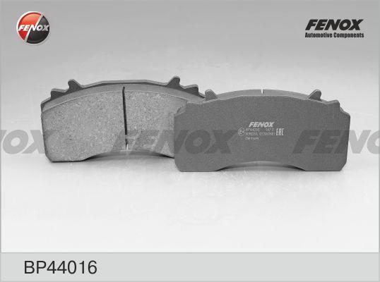 Fenox BP44016 - Bremžu uzliku kompl., Disku bremzes www.autospares.lv