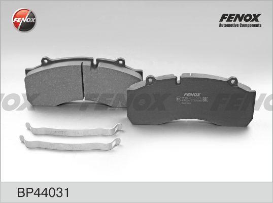 Fenox BP44031 - Bremžu uzliku kompl., Disku bremzes autospares.lv