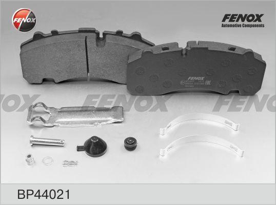 Fenox BP44021 - Bremžu uzliku kompl., Disku bremzes www.autospares.lv