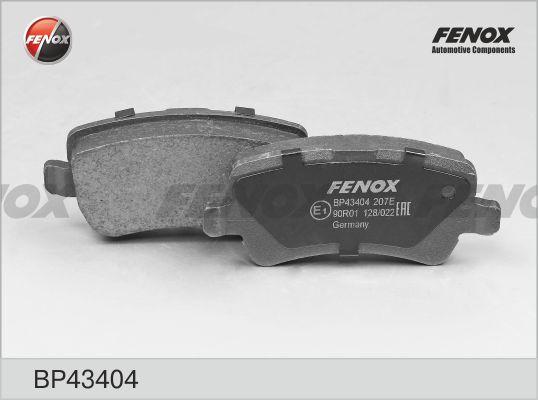 Fenox BP43404 - Bremžu uzliku kompl., Disku bremzes autospares.lv