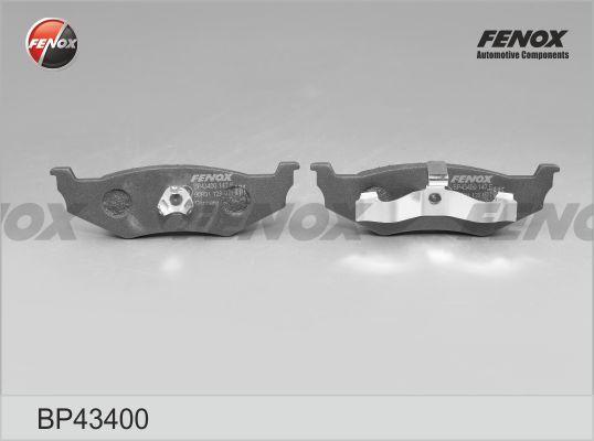 Fenox BP43400 - Bremžu uzliku kompl., Disku bremzes www.autospares.lv