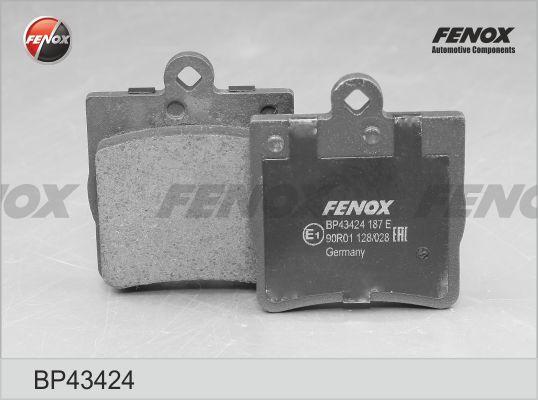 Fenox BP43424 - Bremžu uzliku kompl., Disku bremzes autospares.lv