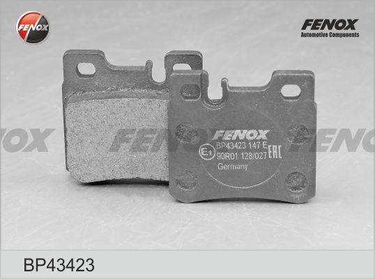 Fenox BP43423 - Bremžu uzliku kompl., Disku bremzes www.autospares.lv