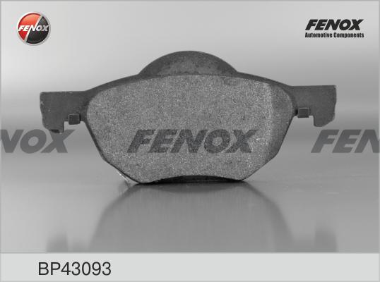 Fenox BP43093 - Brake Pad Set, disc brake www.autospares.lv