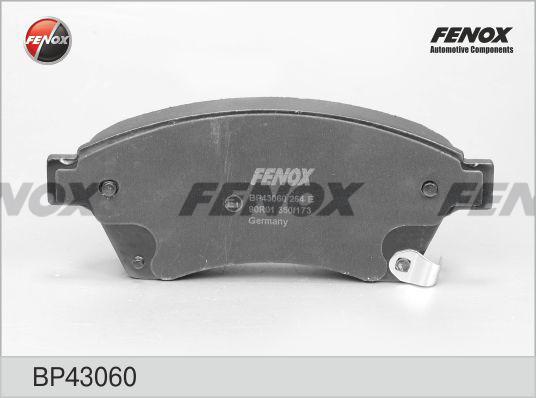 Fenox BP43060 - Bremžu uzliku kompl., Disku bremzes autospares.lv