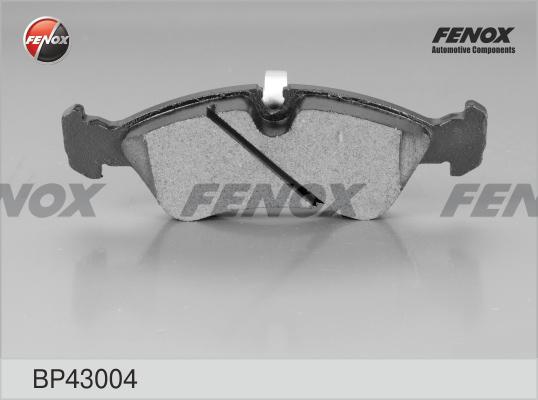 Fenox BP43004 - Тормозные колодки, дисковые, комплект www.autospares.lv