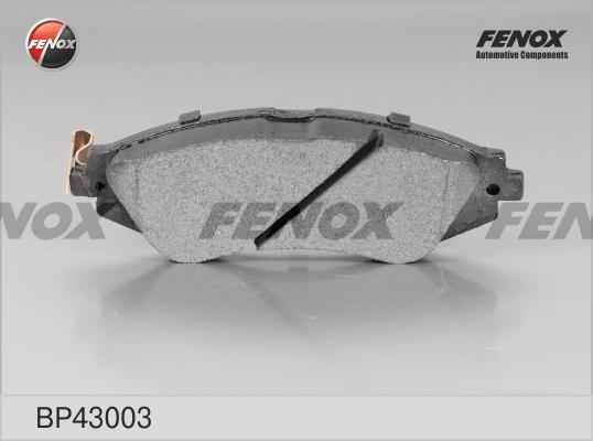 Fenox BP43003 - Тормозные колодки, дисковые, комплект www.autospares.lv