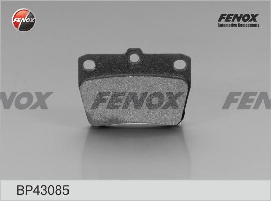 Fenox BP43085 - Bremžu uzliku kompl., Disku bremzes www.autospares.lv