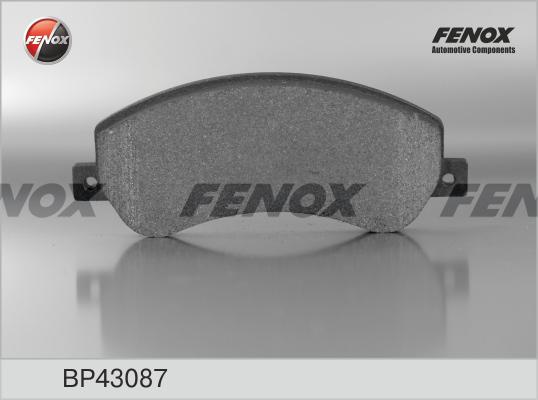 Fenox BP43087 - Bremžu uzliku kompl., Disku bremzes www.autospares.lv