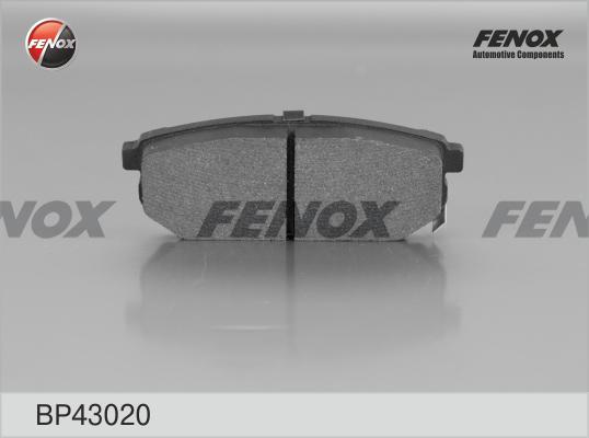 Fenox BP43020 - Bremžu uzliku kompl., Disku bremzes autospares.lv