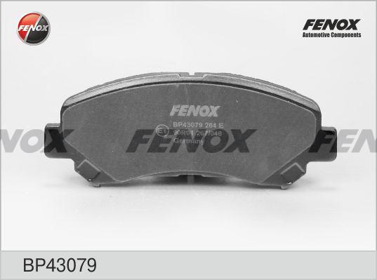 Fenox BP43079 - Bremžu uzliku kompl., Disku bremzes www.autospares.lv