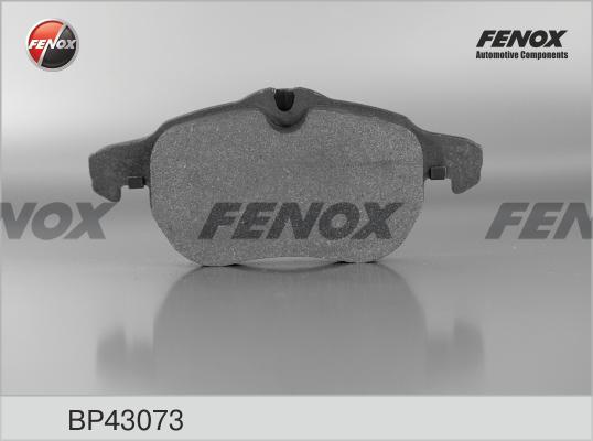 Fenox BP43073 - Тормозные колодки, дисковые, комплект www.autospares.lv