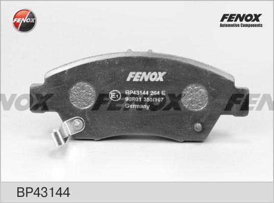 Fenox BP43144 - Bremžu uzliku kompl., Disku bremzes autospares.lv