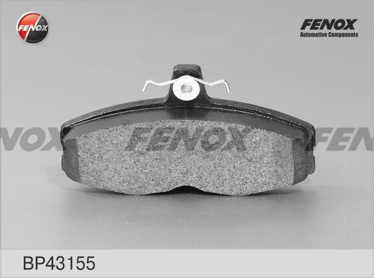 Fenox BP43155 - Bremžu uzliku kompl., Disku bremzes autospares.lv