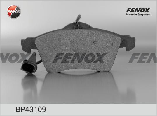 Fenox BP43109 - Bremžu uzliku kompl., Disku bremzes www.autospares.lv