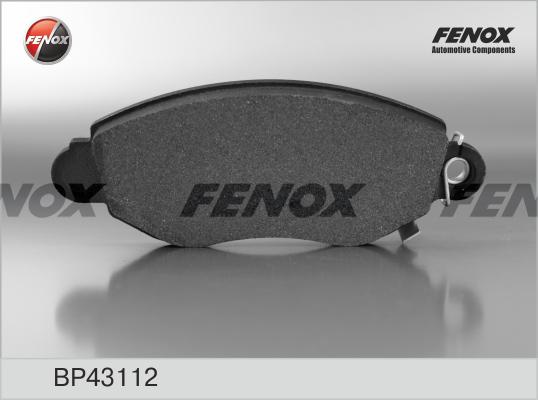 Fenox BP43112 - Bremžu uzliku kompl., Disku bremzes www.autospares.lv