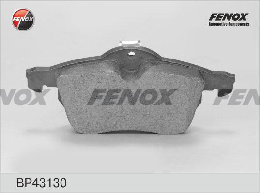 Fenox BP43130 - Тормозные колодки, дисковые, комплект www.autospares.lv