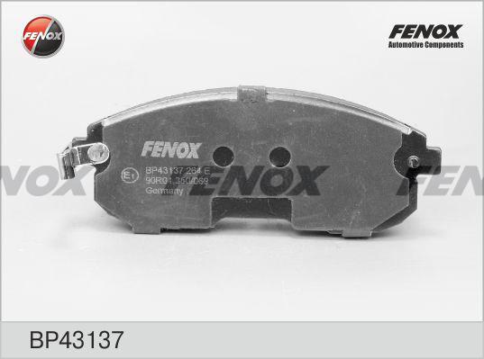 Fenox BP43137 - Bremžu uzliku kompl., Disku bremzes www.autospares.lv