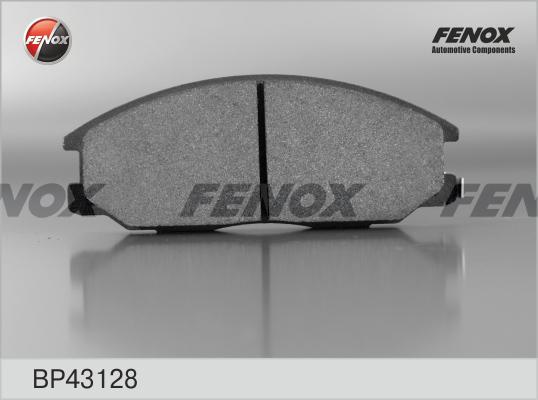 Fenox BP43128 - Brake Pad Set, disc brake www.autospares.lv