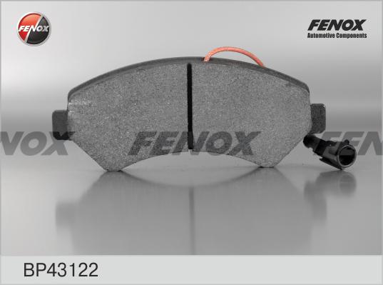 Fenox BP43122 - Bremžu uzliku kompl., Disku bremzes autospares.lv