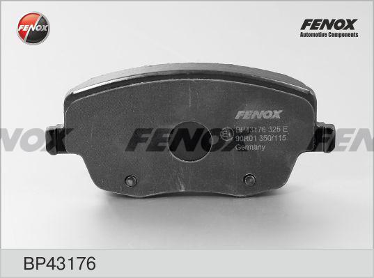 Fenox BP43176 - Bremžu uzliku kompl., Disku bremzes autospares.lv