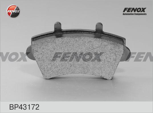 Fenox BP43172 - Bremžu uzliku kompl., Disku bremzes autospares.lv