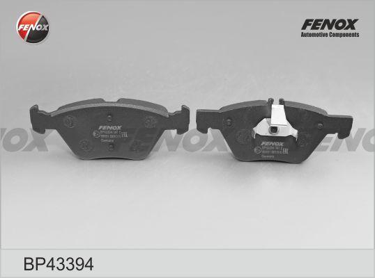 Fenox BP43394 - Bremžu uzliku kompl., Disku bremzes www.autospares.lv