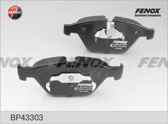 Fenox BP43303 - Bremžu uzliku kompl., Disku bremzes autospares.lv