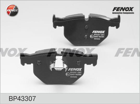 Fenox BP43307 - Bremžu uzliku kompl., Disku bremzes www.autospares.lv