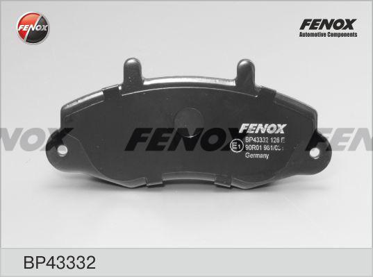 Fenox BP43332 - Bremžu uzliku kompl., Disku bremzes autospares.lv