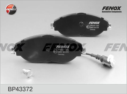 Fenox BP43372 - Bremžu uzliku kompl., Disku bremzes autospares.lv