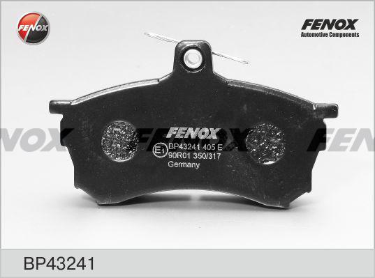 Fenox BP43241 - Bremžu uzliku kompl., Disku bremzes www.autospares.lv