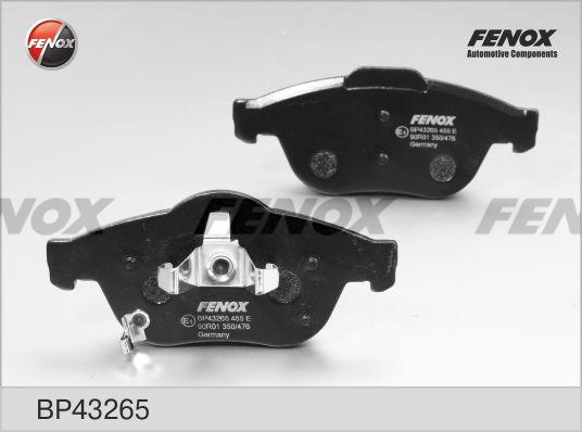 Fenox BP43265 - Bremžu uzliku kompl., Disku bremzes autospares.lv