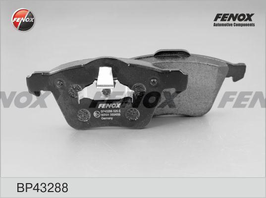 Fenox BP43288 - Bremžu uzliku kompl., Disku bremzes www.autospares.lv