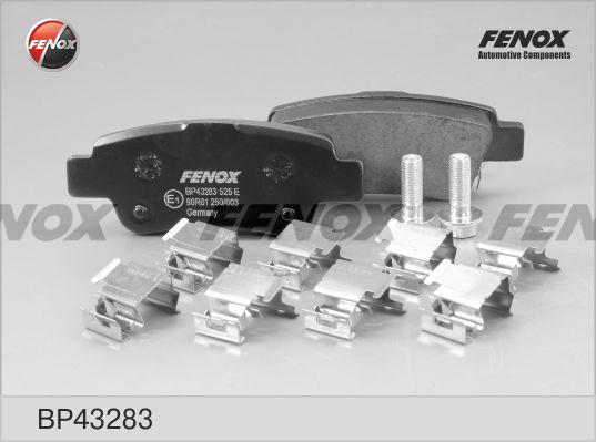 Fenox BP43283 - Bremžu uzliku kompl., Disku bremzes autospares.lv