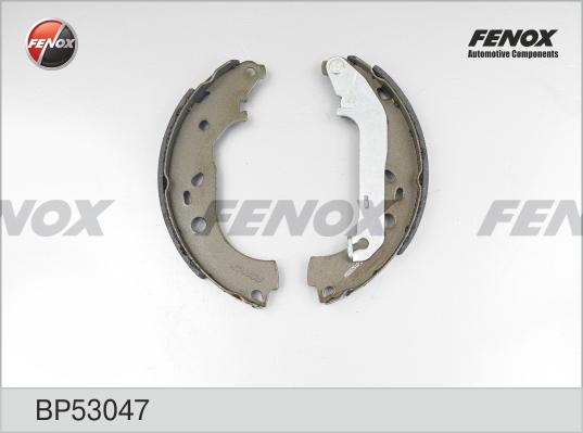 Fenox BP53047 - Комплект тормозных колодок, барабанные www.autospares.lv