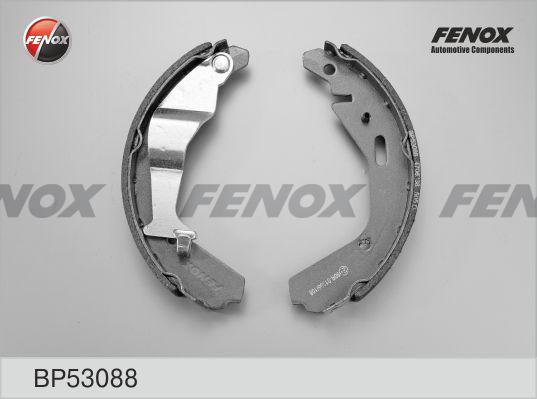 Fenox BP53088 - Комплект тормозных колодок, барабанные www.autospares.lv