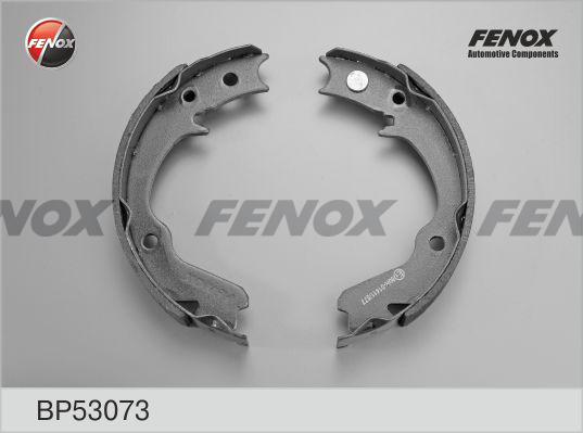 Fenox BP53073 - Комплект тормозных колодок, барабанные www.autospares.lv