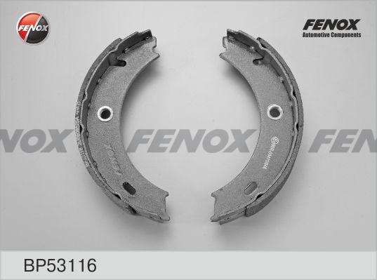 Fenox BP53116 - Brake Shoe Set www.autospares.lv