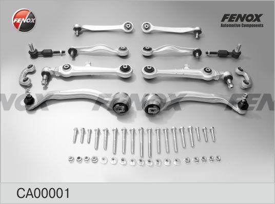 Fenox CA00001 - Remkomplekts, Neatk. balstiekārtas šķērssvira autospares.lv