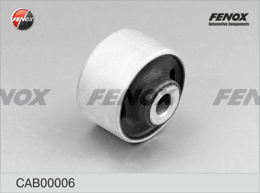 Fenox CAB00006 - Сайлентблок, рычаг подвески колеса www.autospares.lv