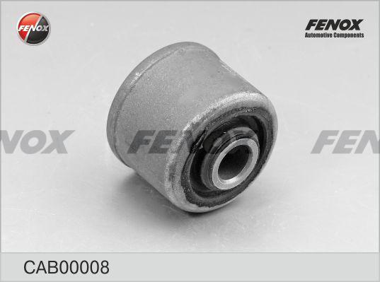 Fenox CAB00008 - Сайлентблок, рычаг подвески колеса www.autospares.lv